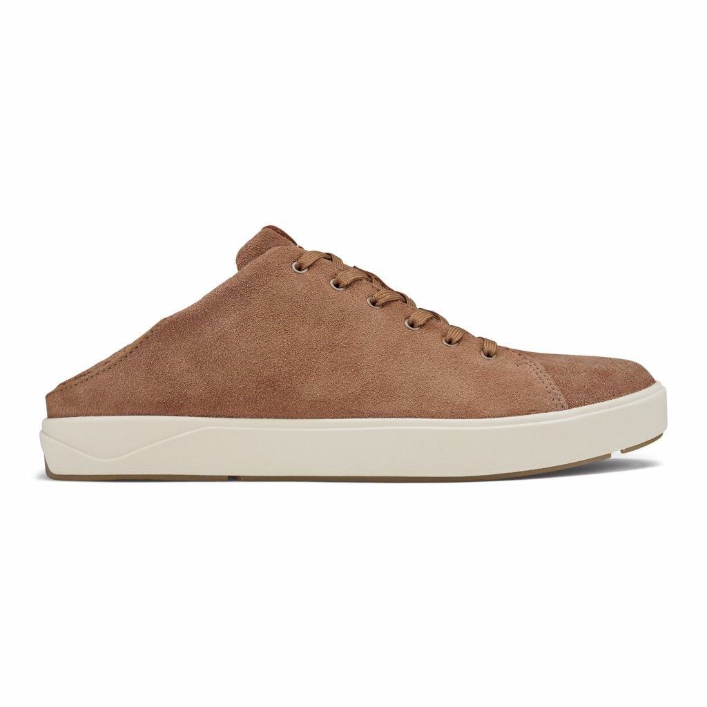 Olukai Men's Lae ahi LI Kala Sneaker - Tan US421-768